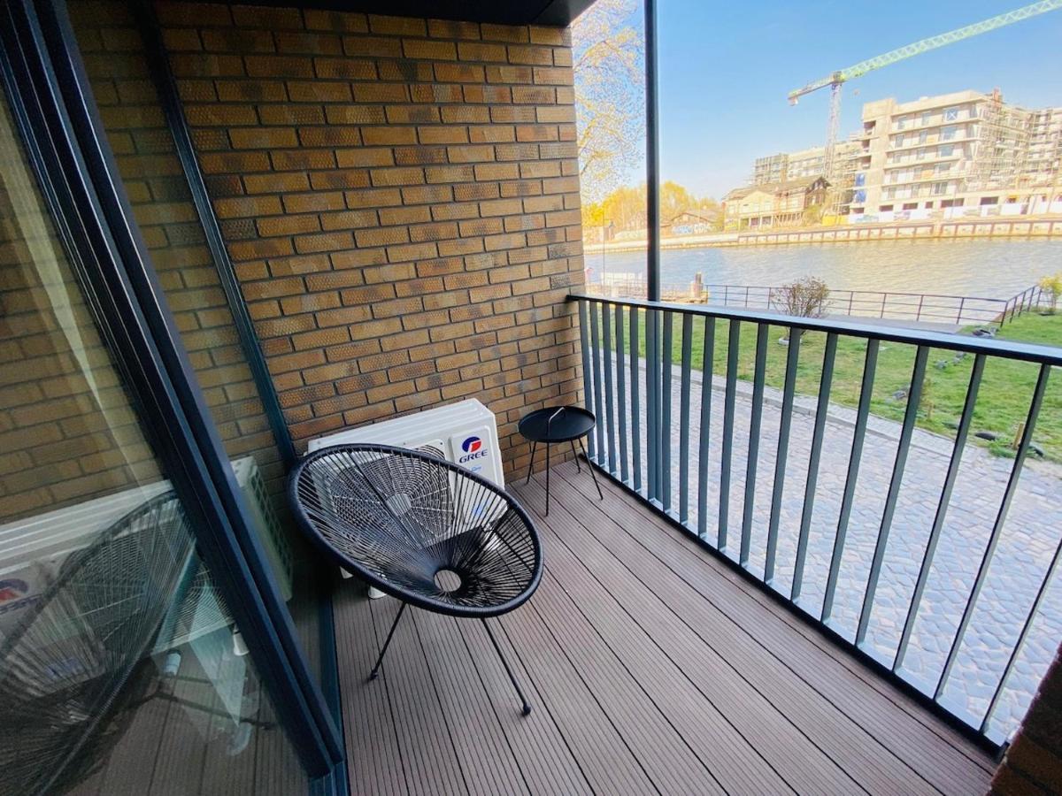 Apartamenty S&S Chlebova Gdansk Z Widokiem Na Rzeke Motlawe, Stare Miasto Eksteriør bilde