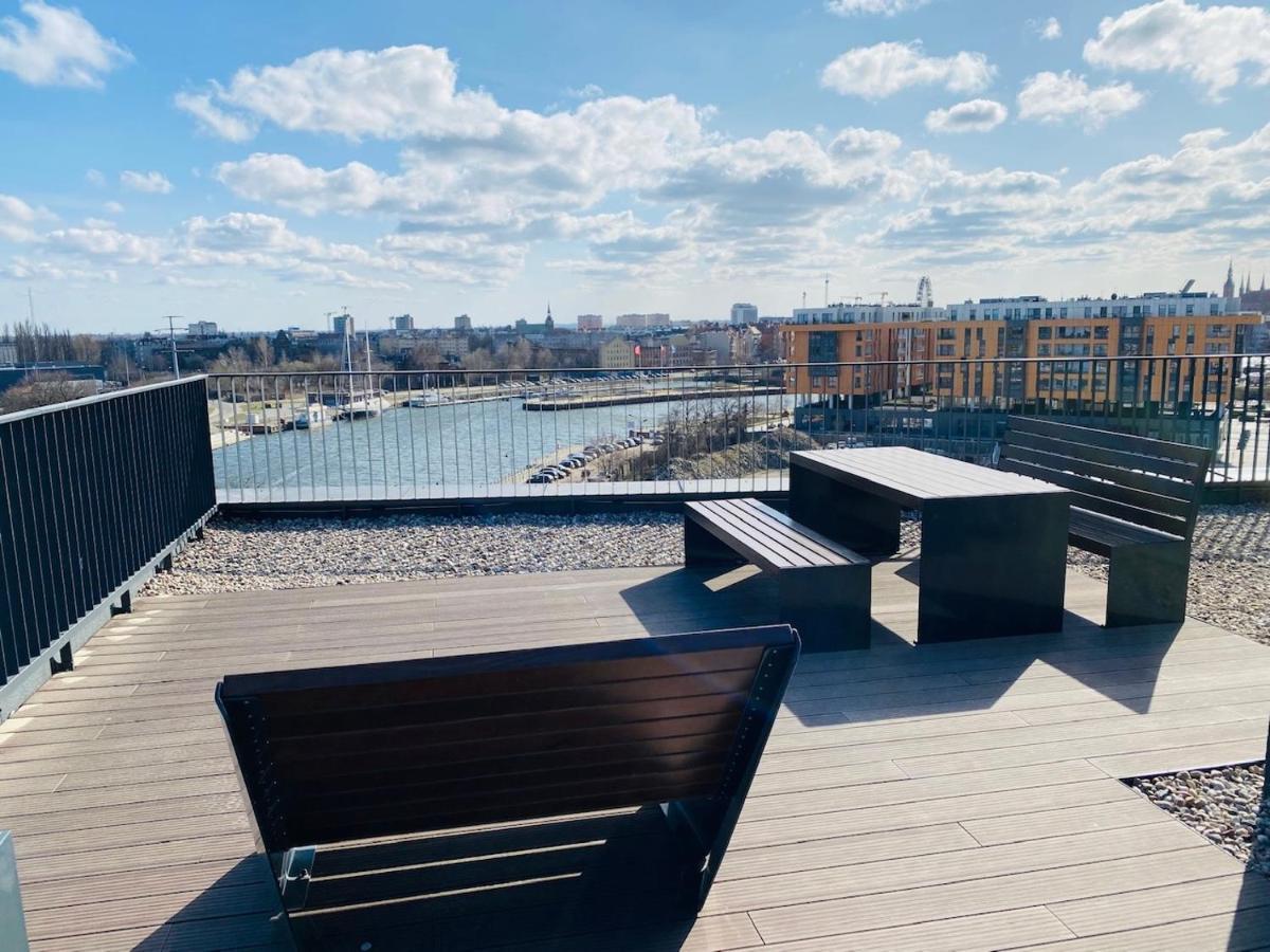Apartamenty S&S Chlebova Gdansk Z Widokiem Na Rzeke Motlawe, Stare Miasto Eksteriør bilde