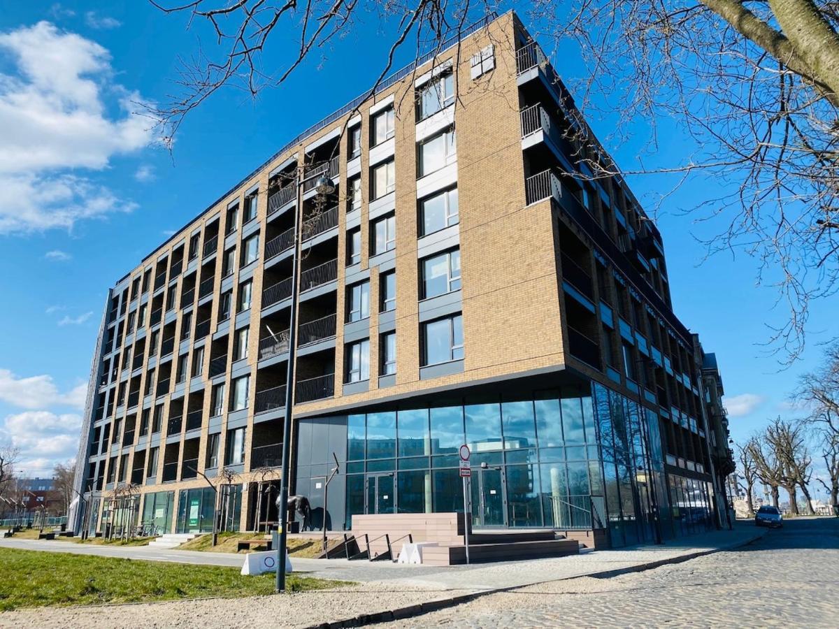 Apartamenty S&S Chlebova Gdansk Z Widokiem Na Rzeke Motlawe, Stare Miasto Eksteriør bilde